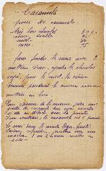 recette caramels : original